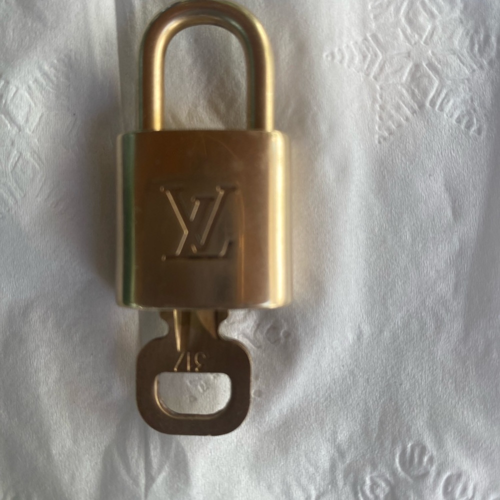 Louis Vuitton Gold Padlock